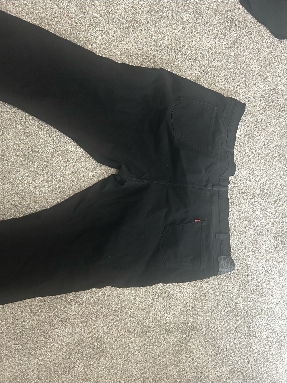 Levi's Men's Black Bootcut Jeans Sz 58